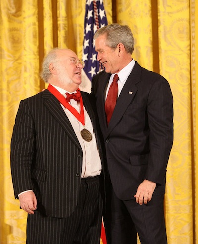 Myron Magnet receives the National Humanities Medal, November 2008