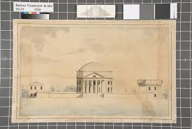 The University of Virginia's Rotunda and Pavilions IX & X, 1823